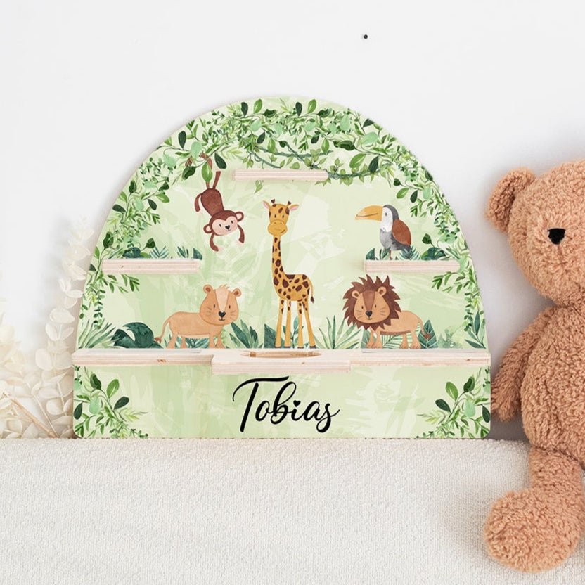 Toniebox Regal Holz - Safari - wunderwunsch