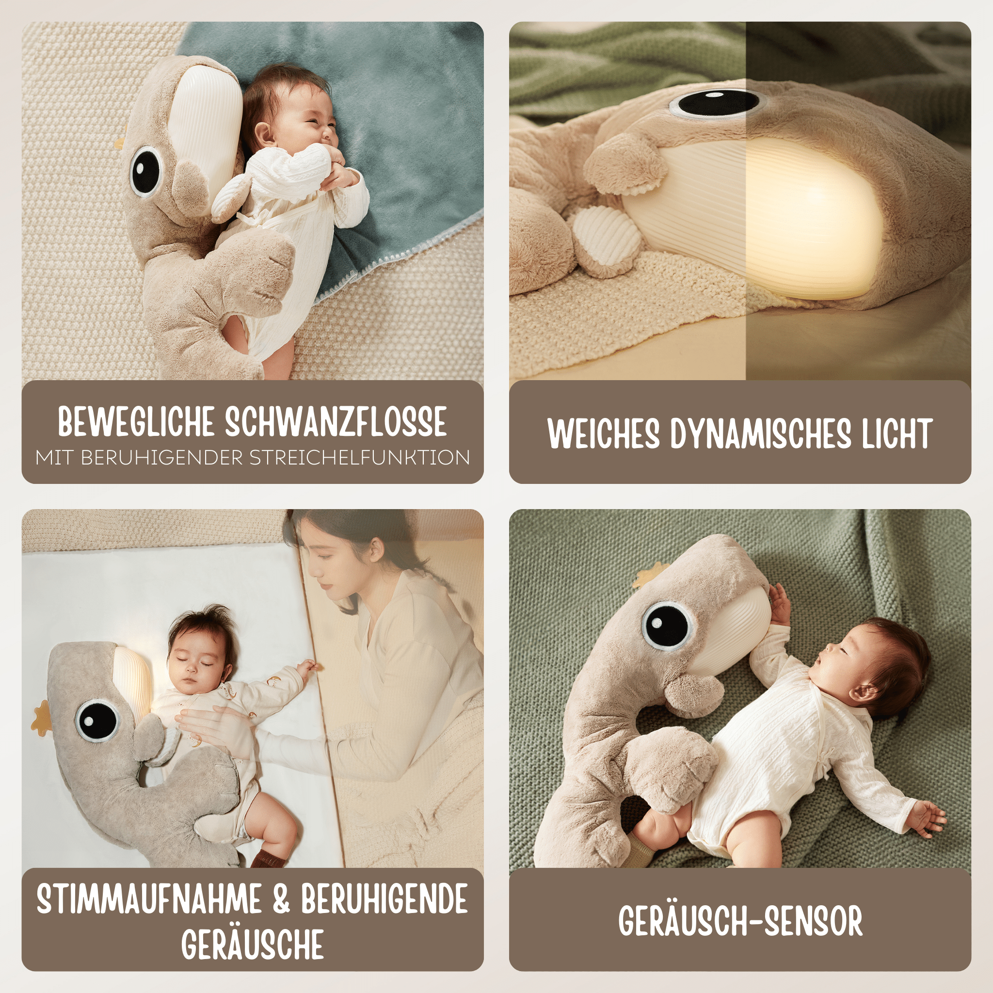 TOP BRIGHT SchlafGut Wal personalisiert - wunderwunsch