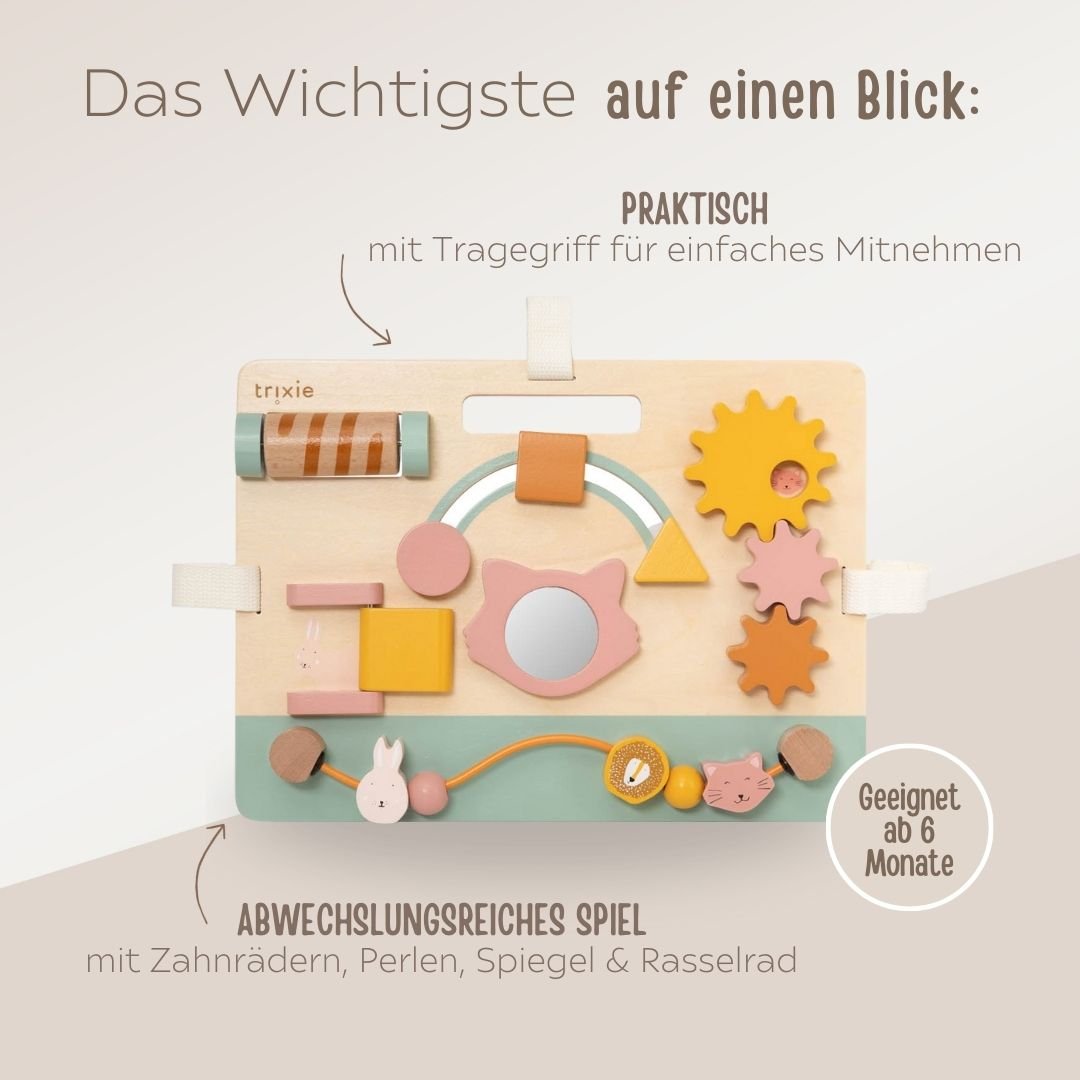 TRIXIE Activity Panel Katze oder Elefant personalisierbar - wunderwunsch