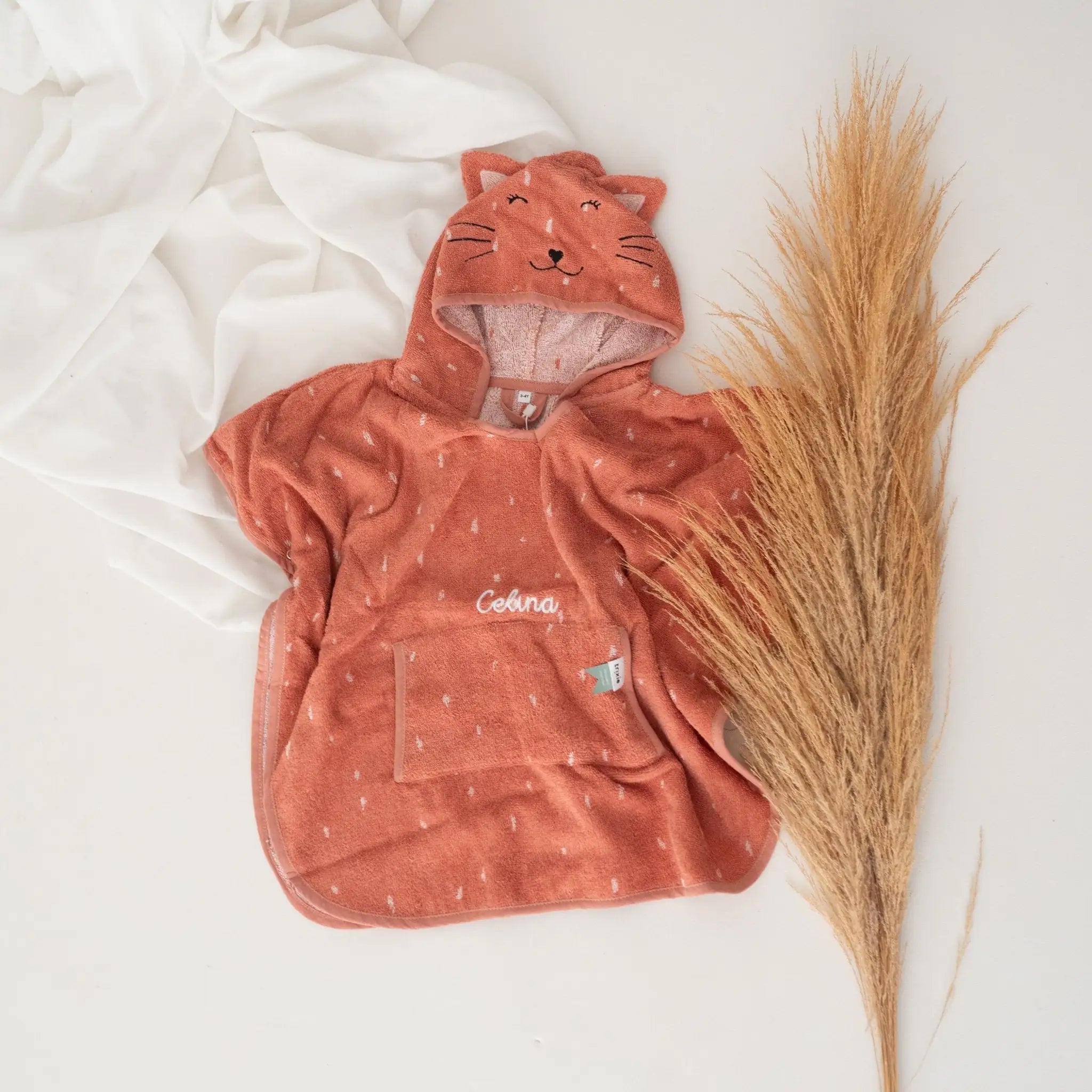 TRIXIE Baby Tier Badeponcho Frottee - wunderwunsch
