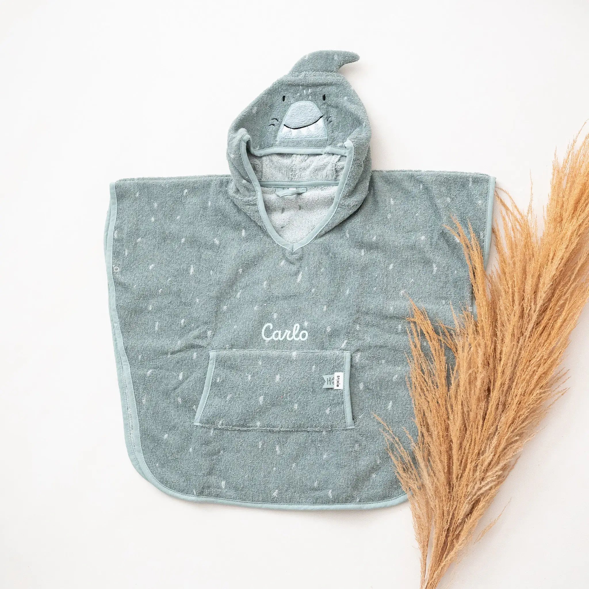 TRIXIE Baby Tier Badeponcho Frottee - wunderwunsch