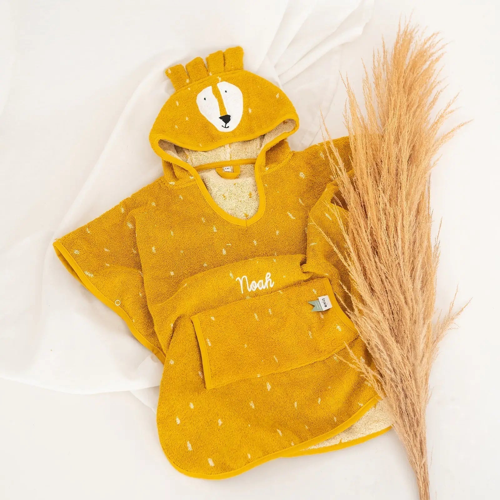 TRIXIE Baby Tier Badeponcho Frottee - wunderwunsch