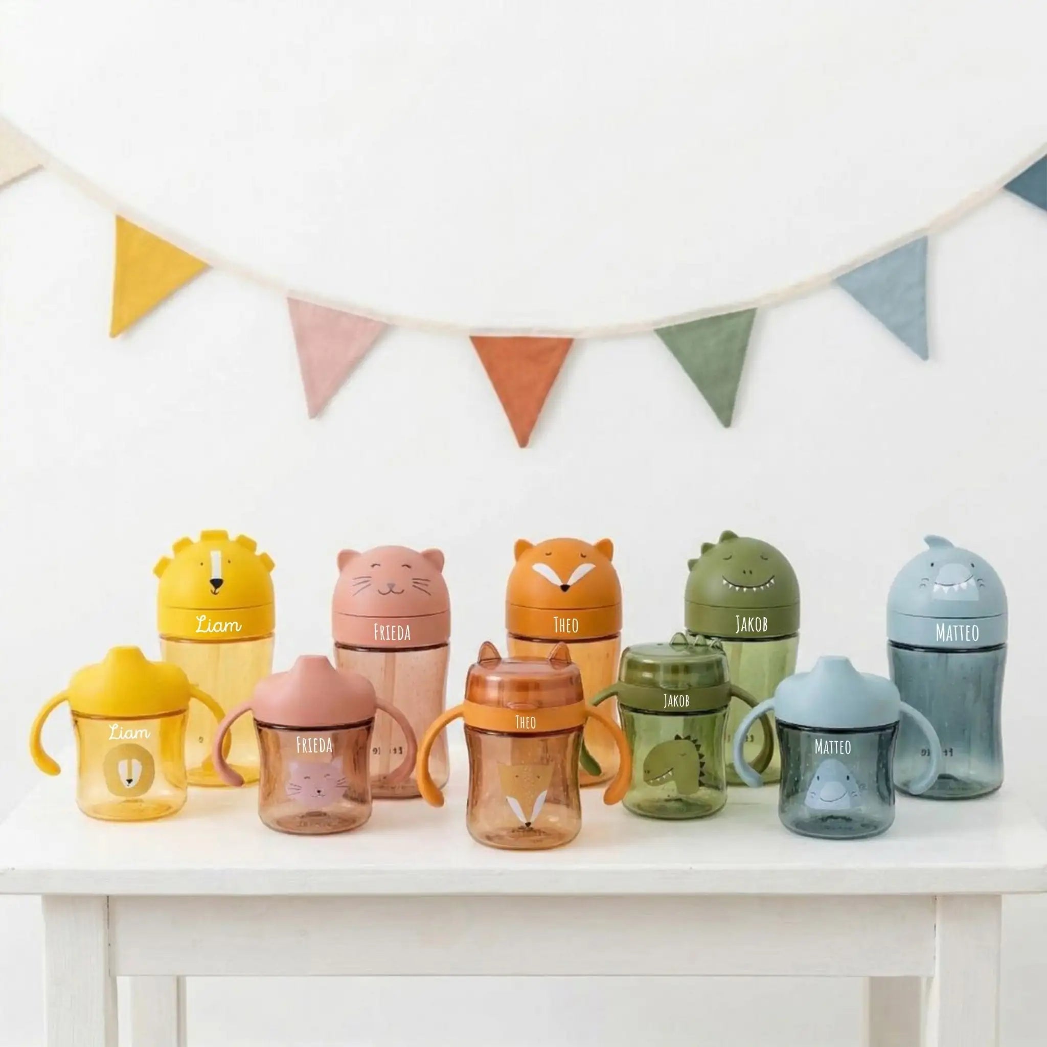 TRIXIE Baby Trinkbecher Tritan personalisierbar - wunderwunsch