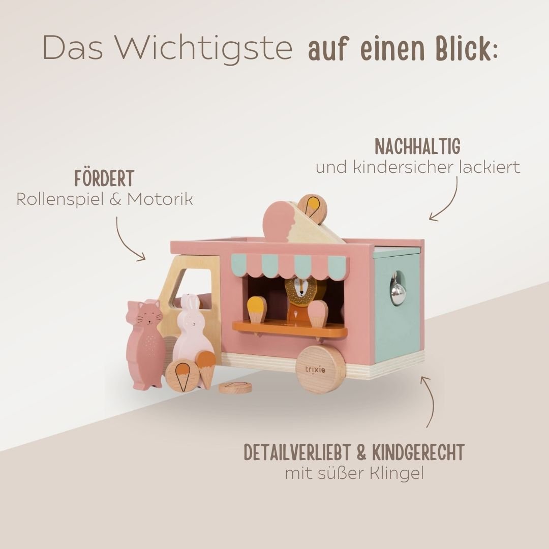 TRIXIE Eiswagen personalisierbar - wunderwunsch