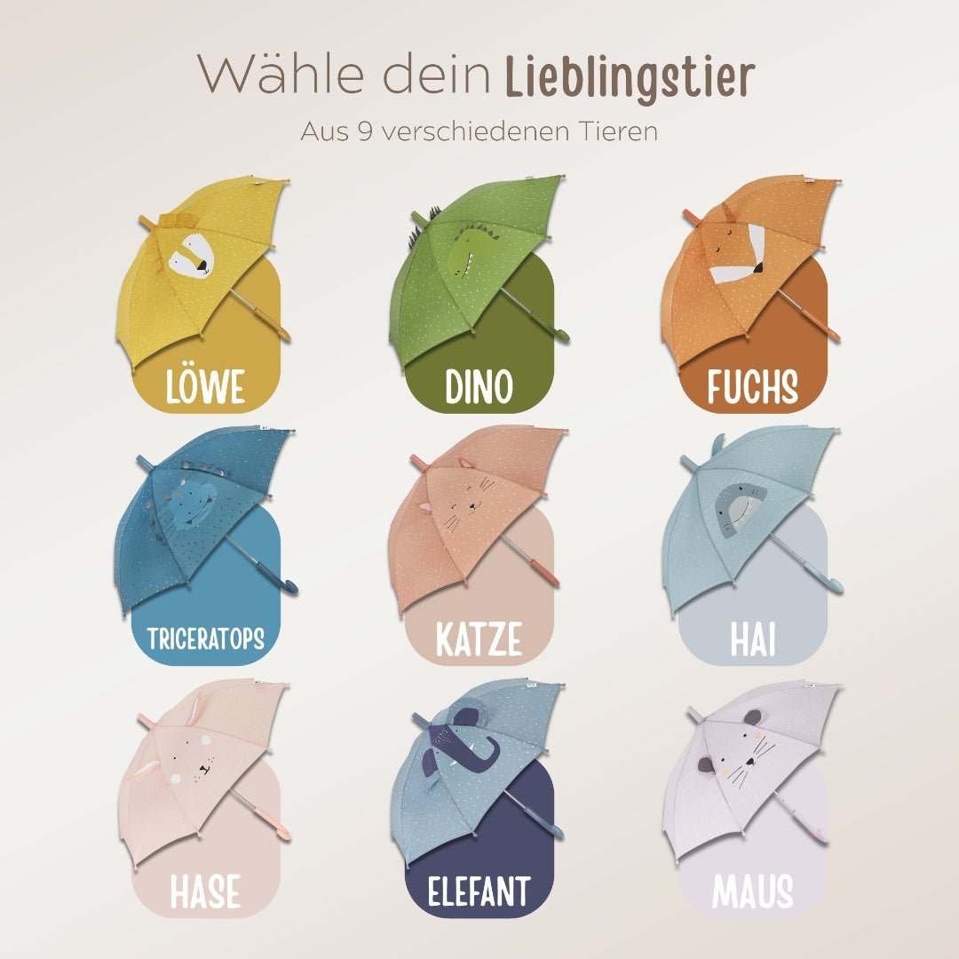 TRIXIE Kinder Regenschirm personalisiert - wunderwunsch