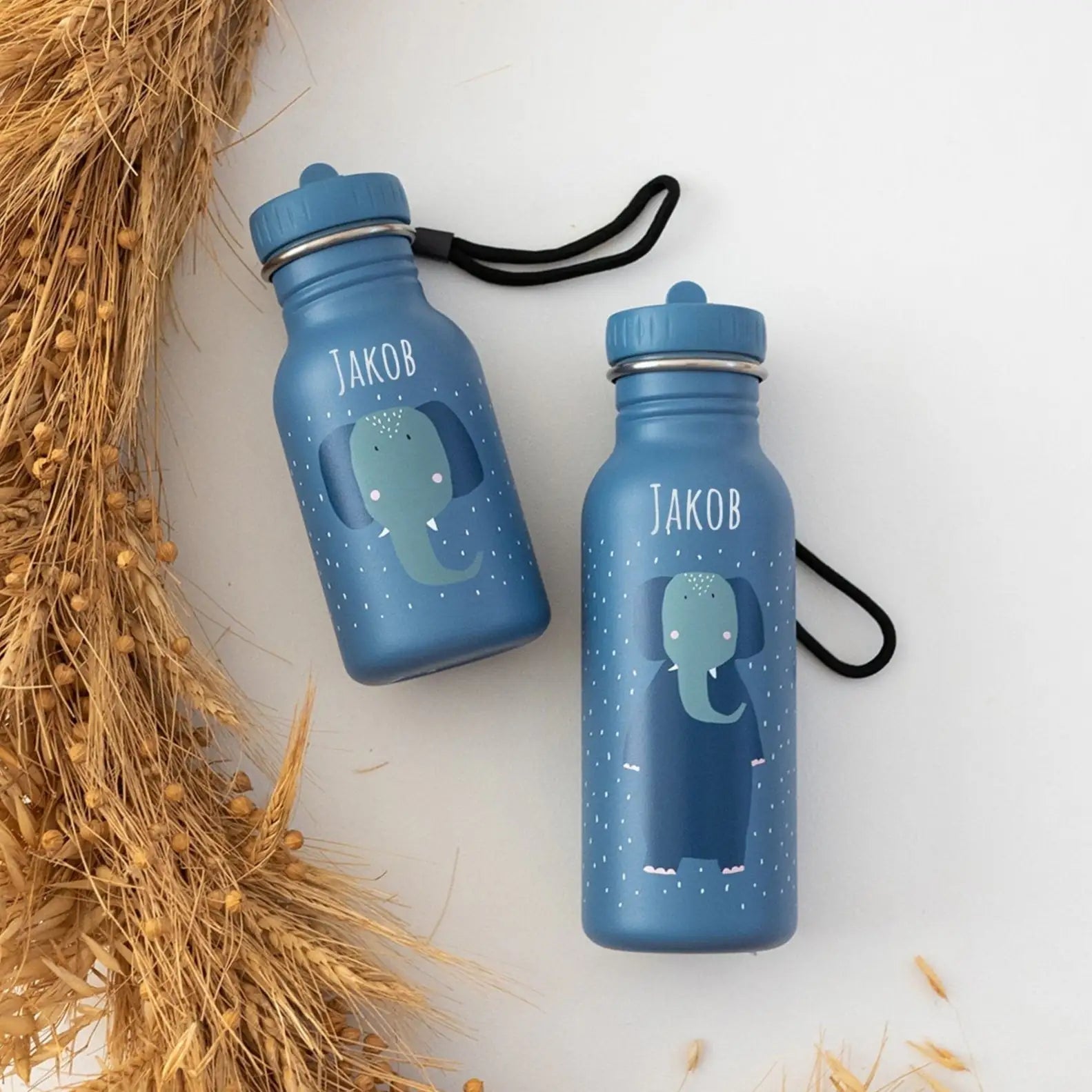 TRIXIE Kinder Trinkflasche personalisiert - Tiere - wunderwunsch