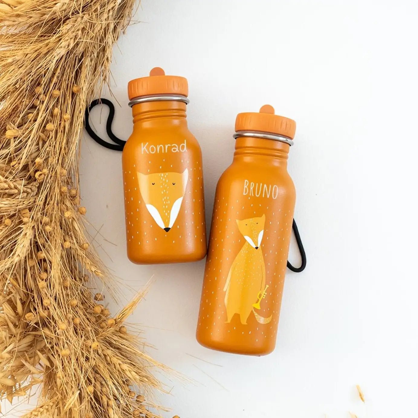 TRIXIE Kinder Trinkflasche personalisiert - Tiere - wunderwunsch
