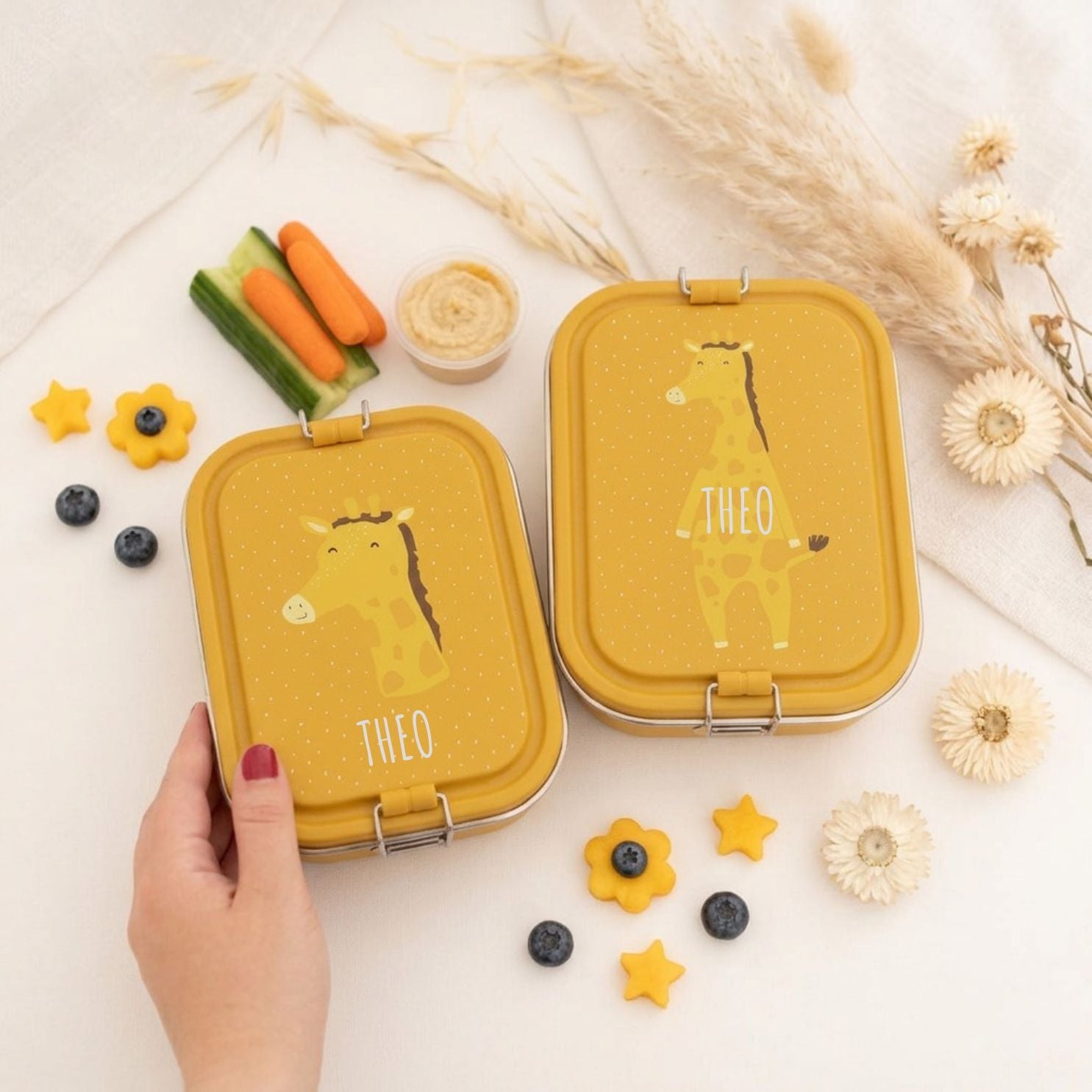 TRIXIE Lunchbox Edelstahl Tier personalisiert - wunderwunsch