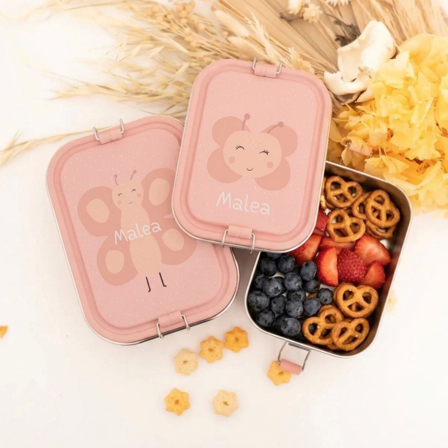 TRIXIE Lunchbox Edelstahl Tier personalisiert - wunderwunsch