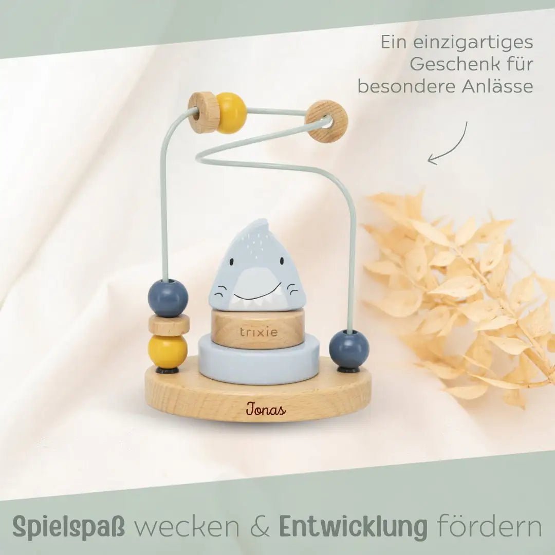 TRIXIE Motorikschleife Tier personalisierbar - wunderwunsch