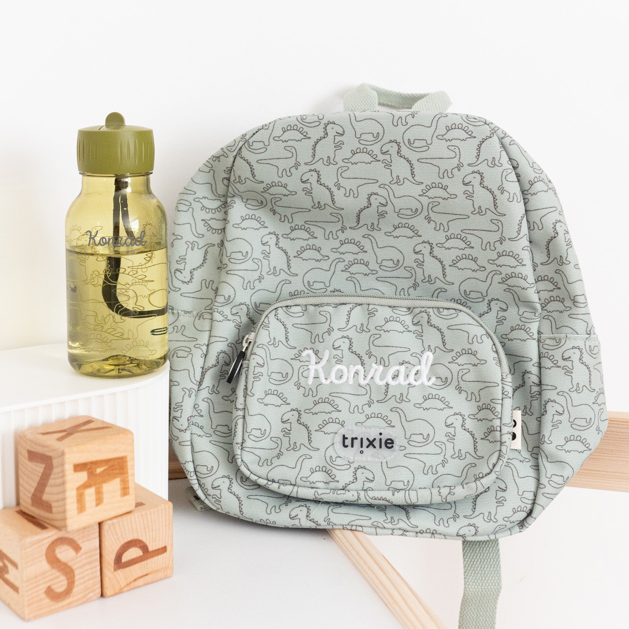 TRIXIE Set "Tierprint" Rucksack & Trinkflasche - wunderwunsch