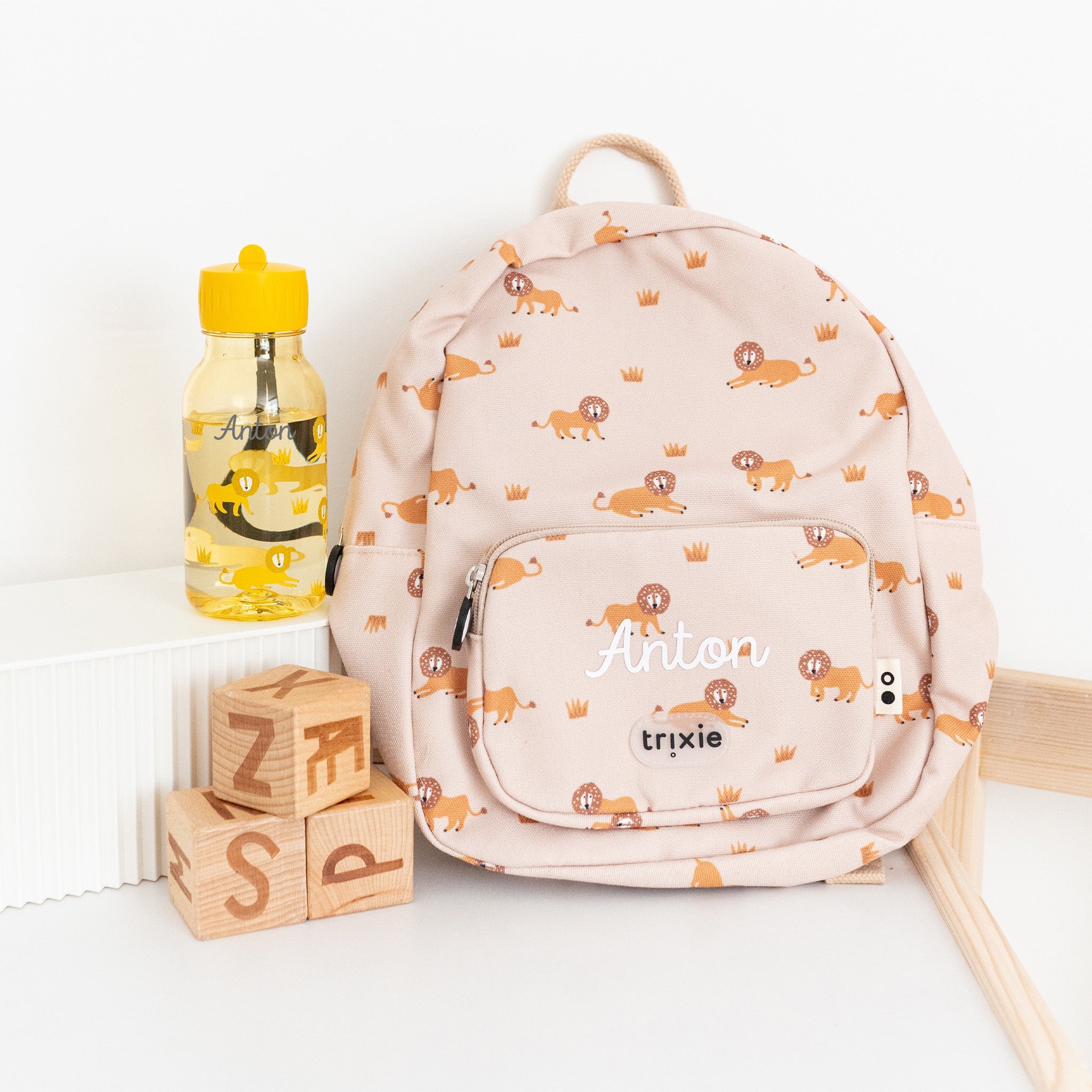 TRIXIE Set "Tierprint" Rucksack & Trinkflasche - wunderwunsch