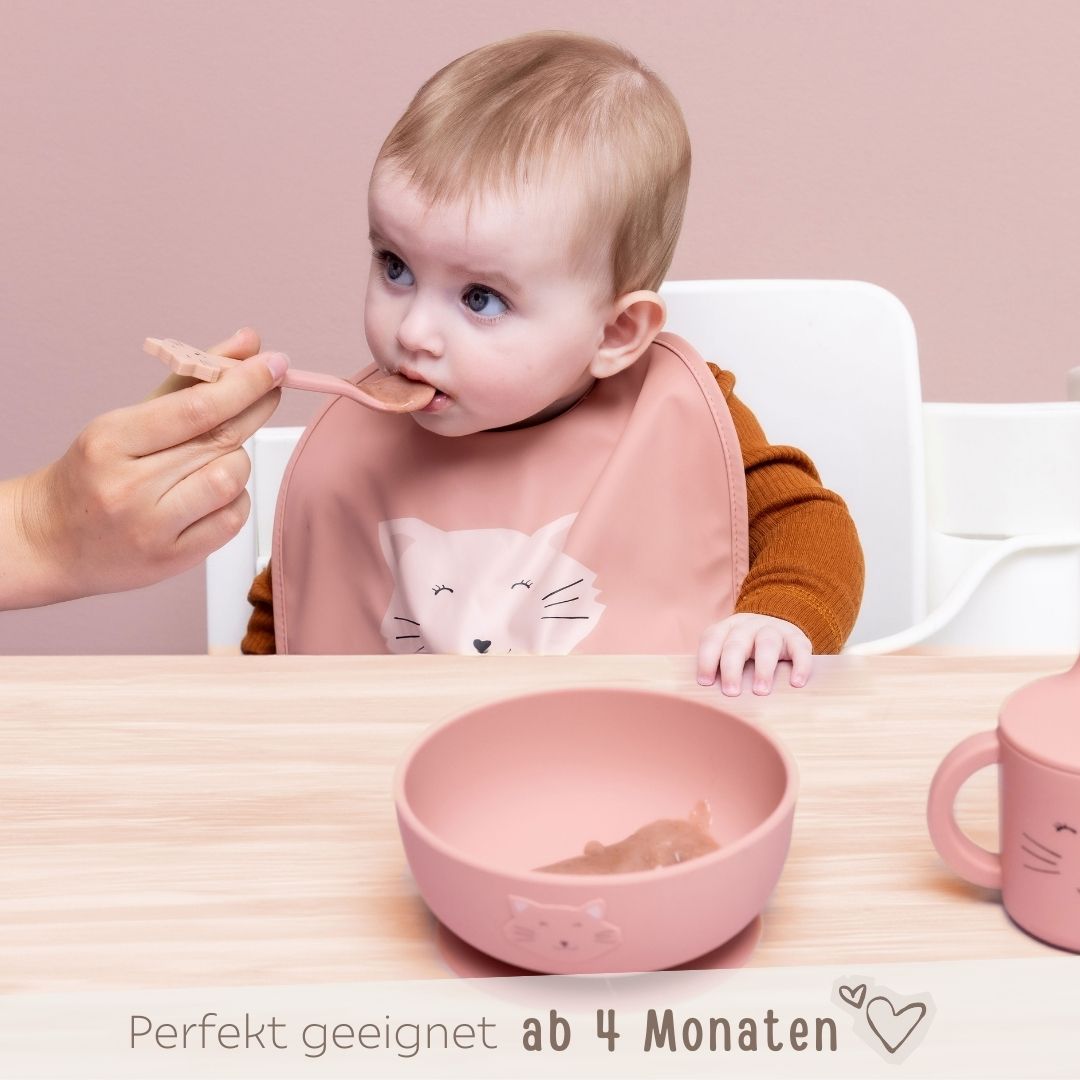 TRIXIE Silikon Schüssel mit Saugnapf personalisierbar - wunderwunsch