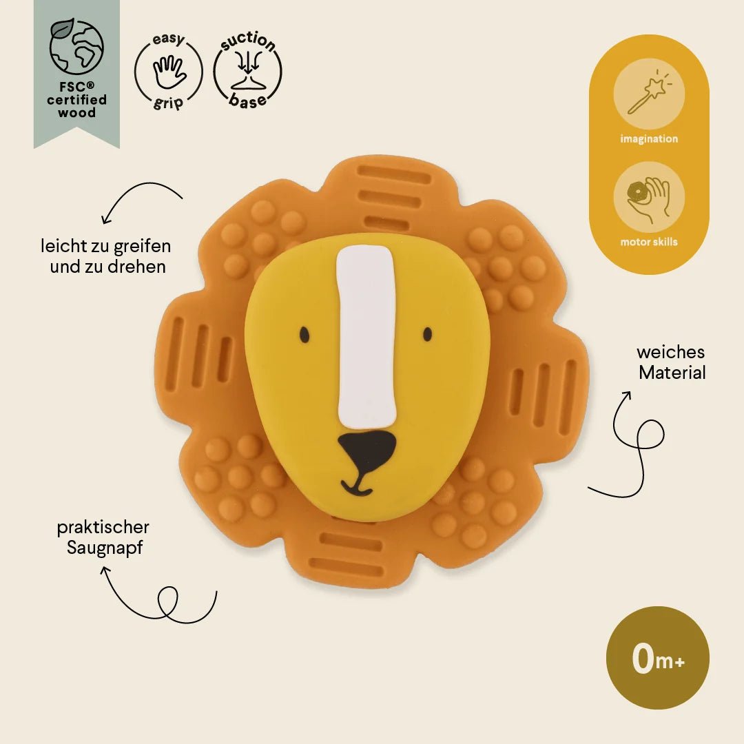 TRIXIE Spinner Drehspielzeug aus Silikon - wunderwunsch