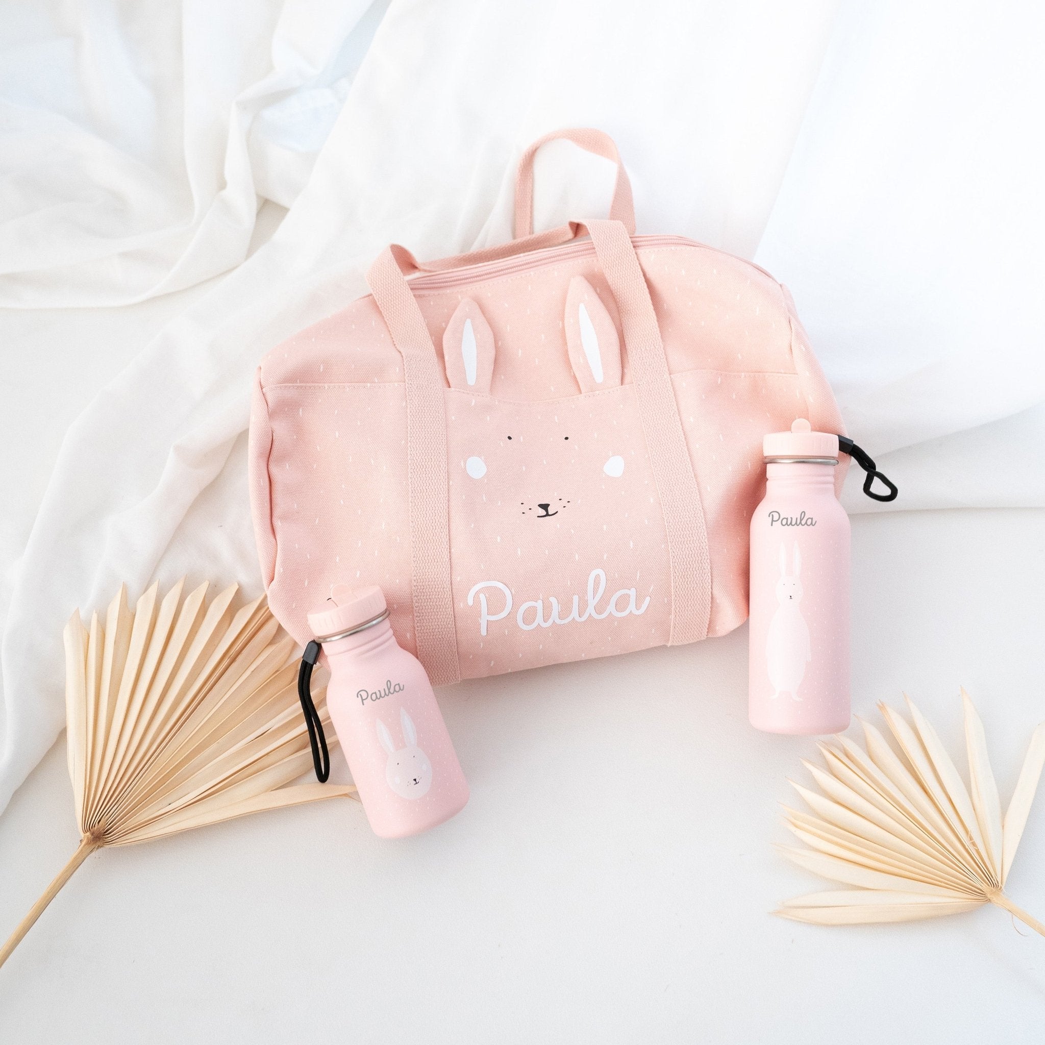 TRIXIE Sporttasche und Trinkflasche personalisiert - Tiere - wunderwunsch