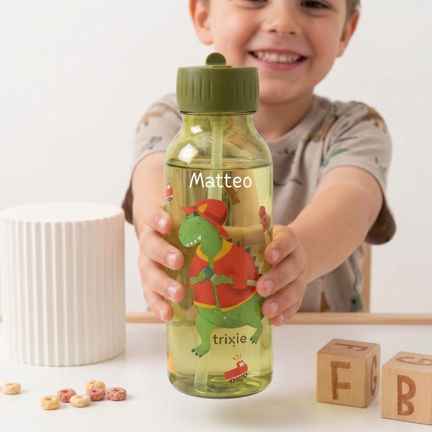 TRIXIE Trinkflasche Tritan 500ml personalisiert - wunderwunsch