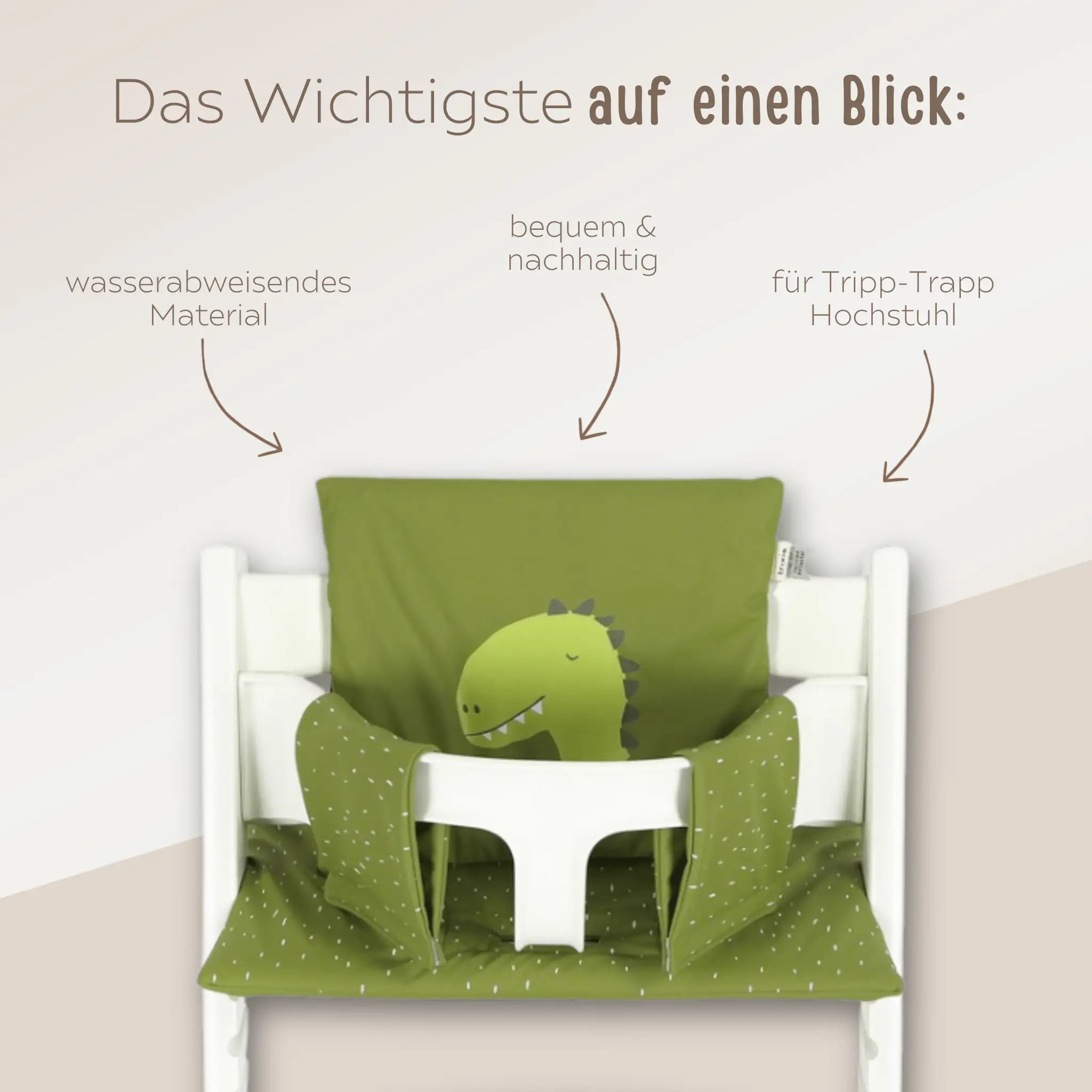 TRIXIE Tripp Trapp® Hochstuhlsitzkissen - wunderwunsch