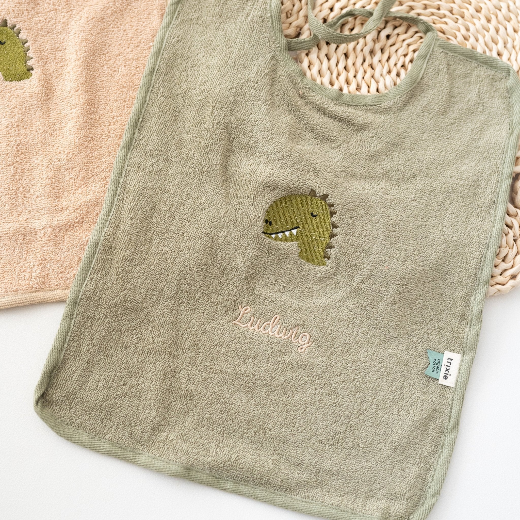 TRIXIE XL Lätzchen 2er Set personalisiert - wunderwunsch