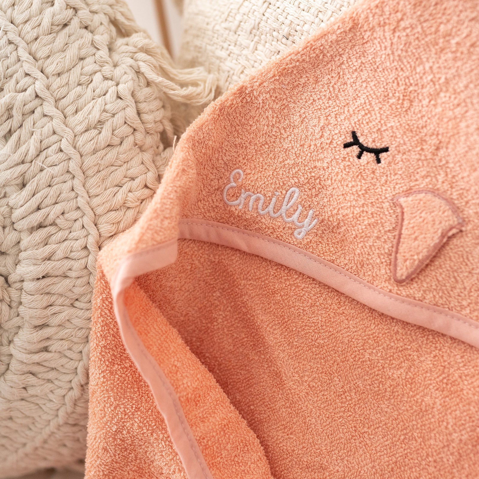 TRYCO Baby Tier Kapuzenhandtuch Frottee - Koala, Schwan, Leopard, Drache - wunderwunsch