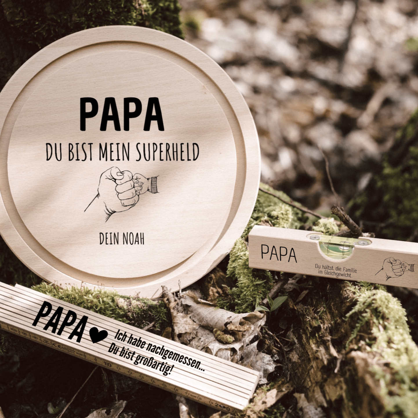 Vatertag Geschenkset - Papa du bist MEIN Superheld - wunderwunsch