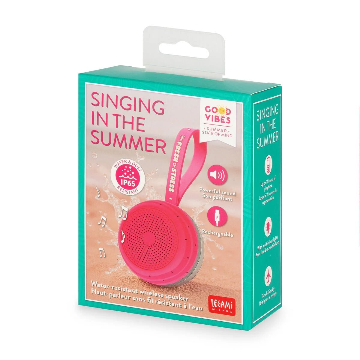 Wasserfester Kabellos - Lautsprecher - Wassermelone - wunderwunsch