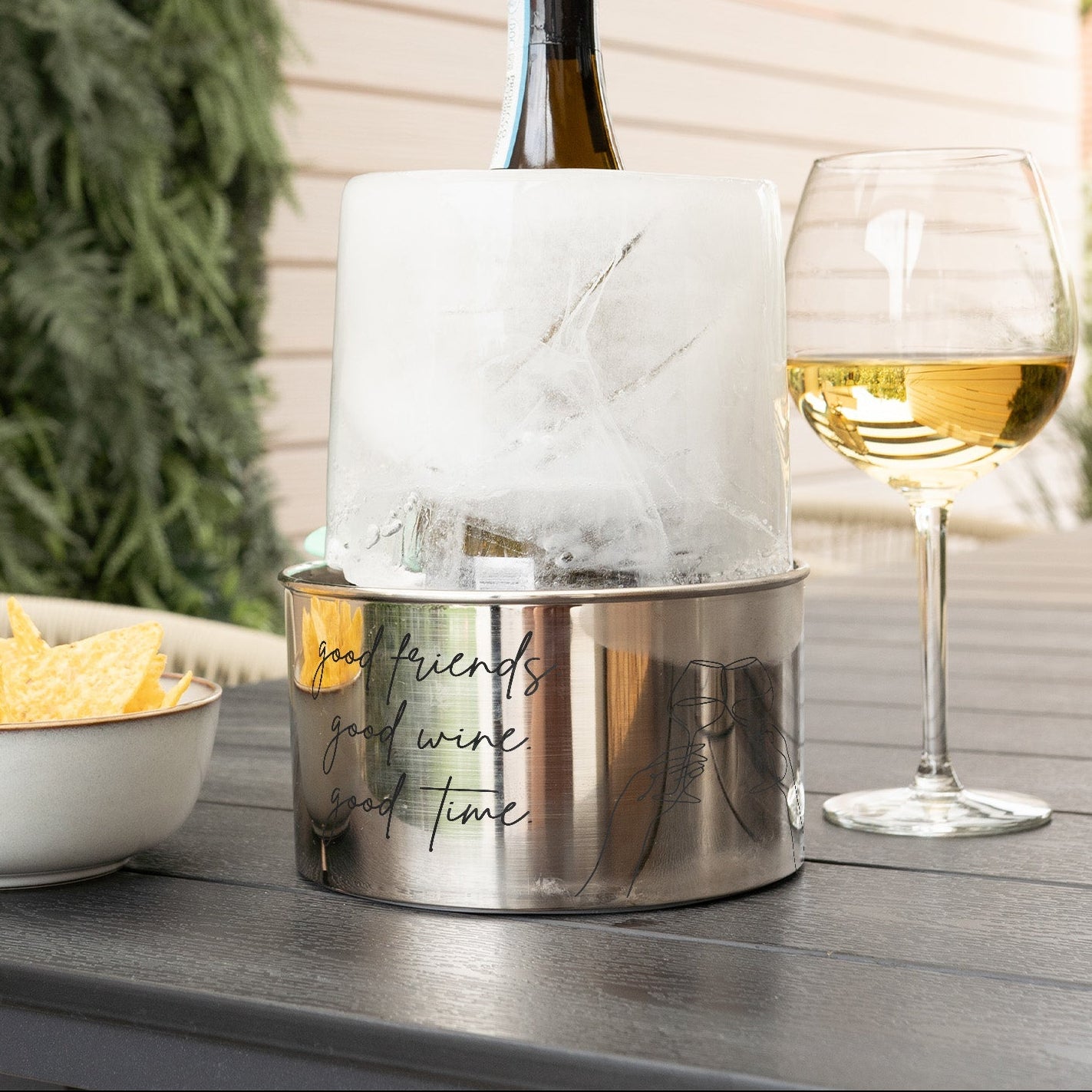 Weinkühler - Nice Ice Cooler mit Gravur - wunderwunsch