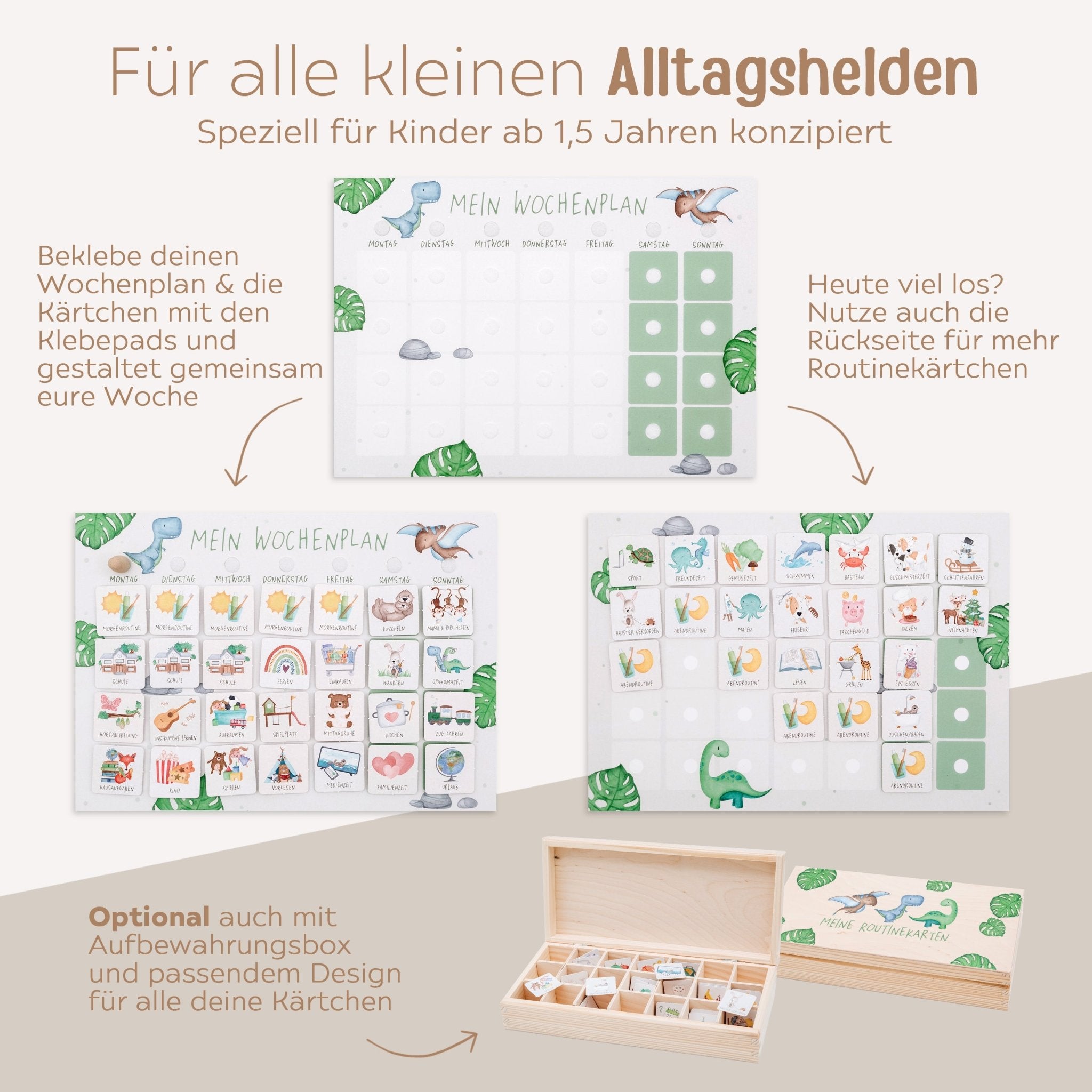 Wochenplan "Dinos" - wunderwunsch