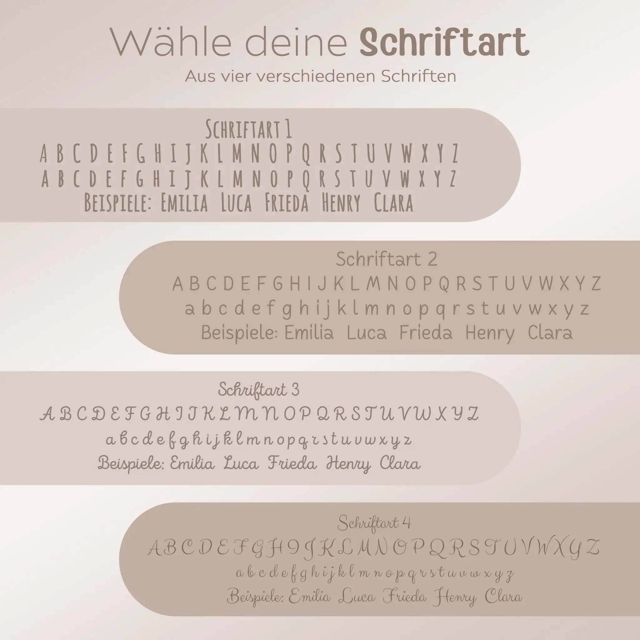 WUNDERWUNSCH Motorikschleife Tier personalisierbar - wunderwunsch
