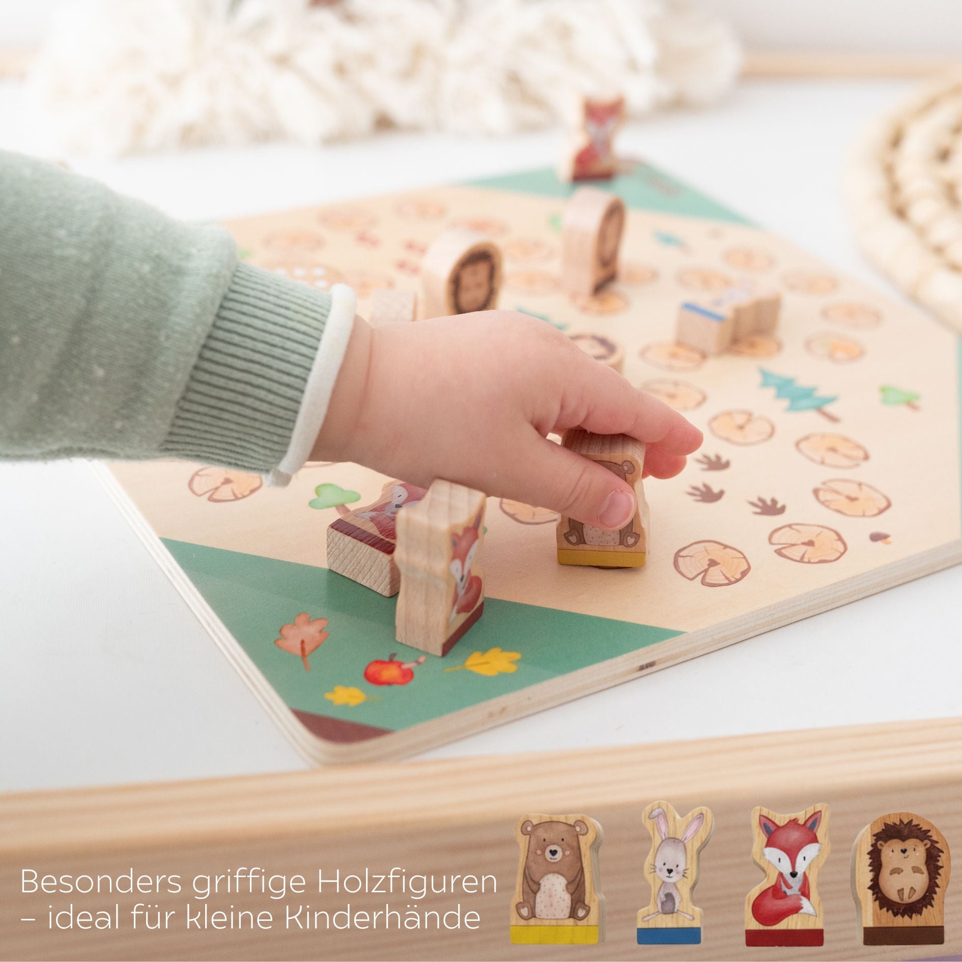 Wunderwunsch x SMALL FOOT Ludo Spiel personalisierbar - wunderwunsch