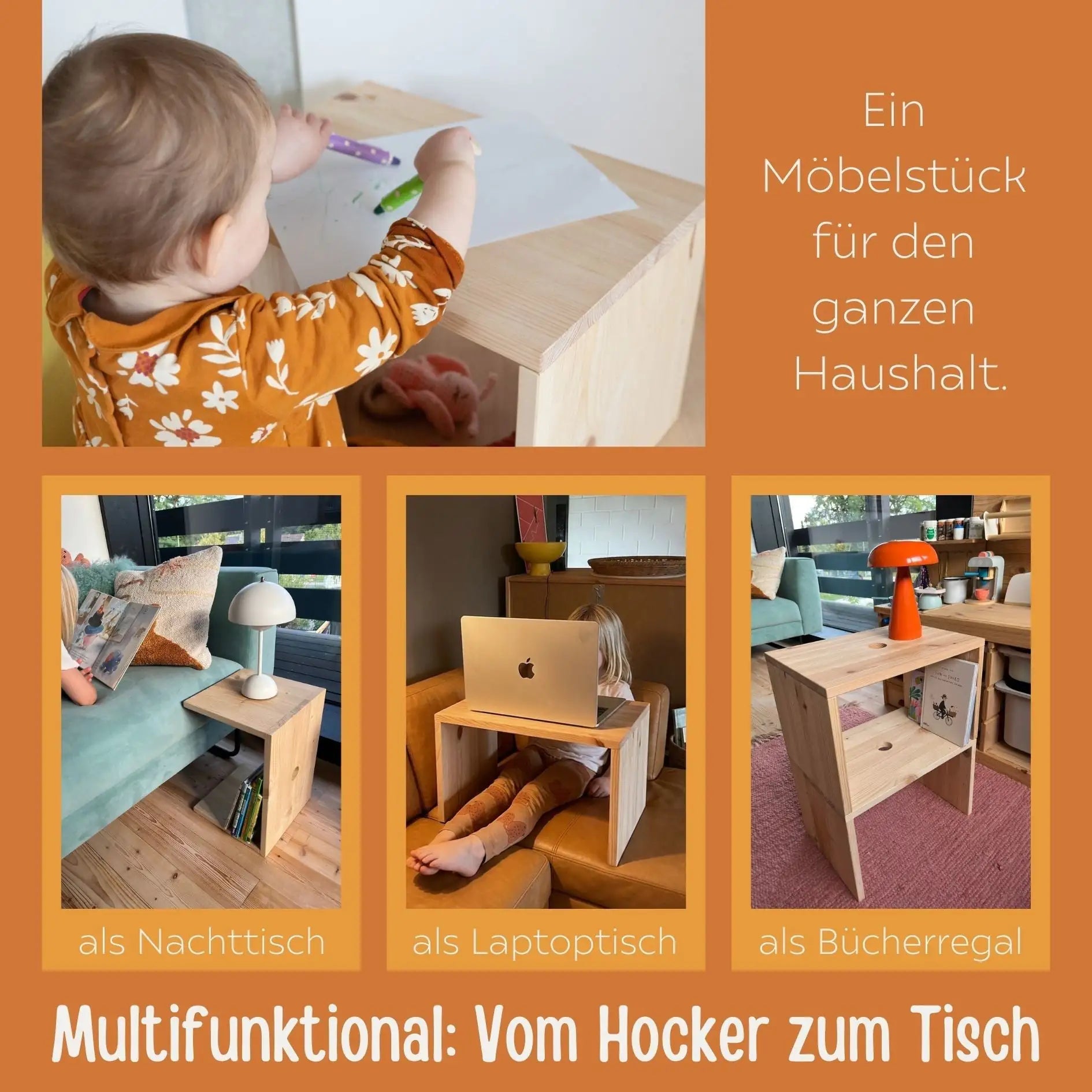 WUNKI Hocker für Ikea Trofast⎜Wunderwunsch