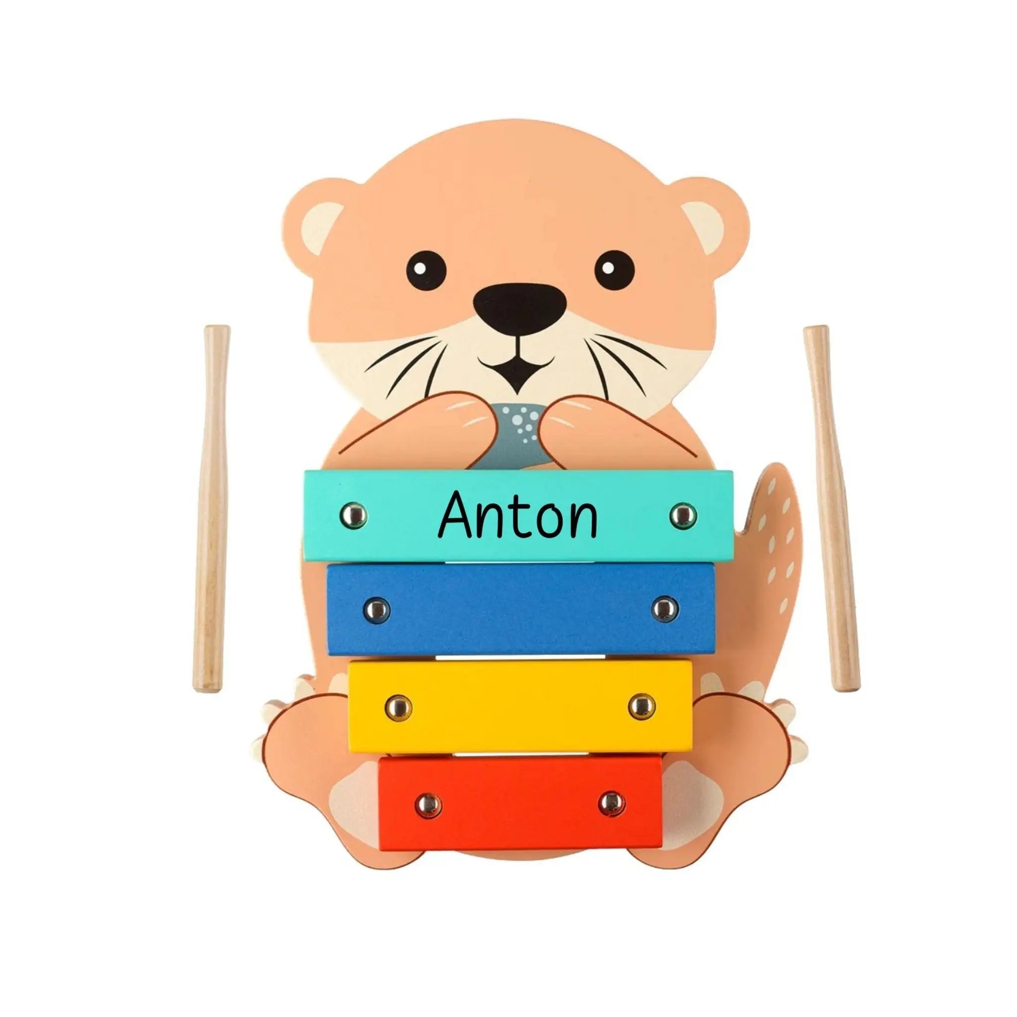 Xylophon Otter personalisierbar - wunderwunsch