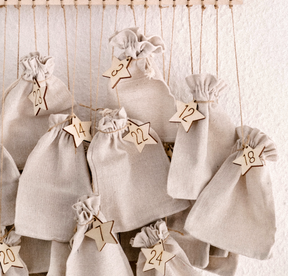 Adventskalender "Weihnachtstiere" personalisiert