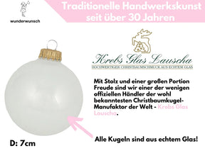 Weihnachtskugel personalisiert